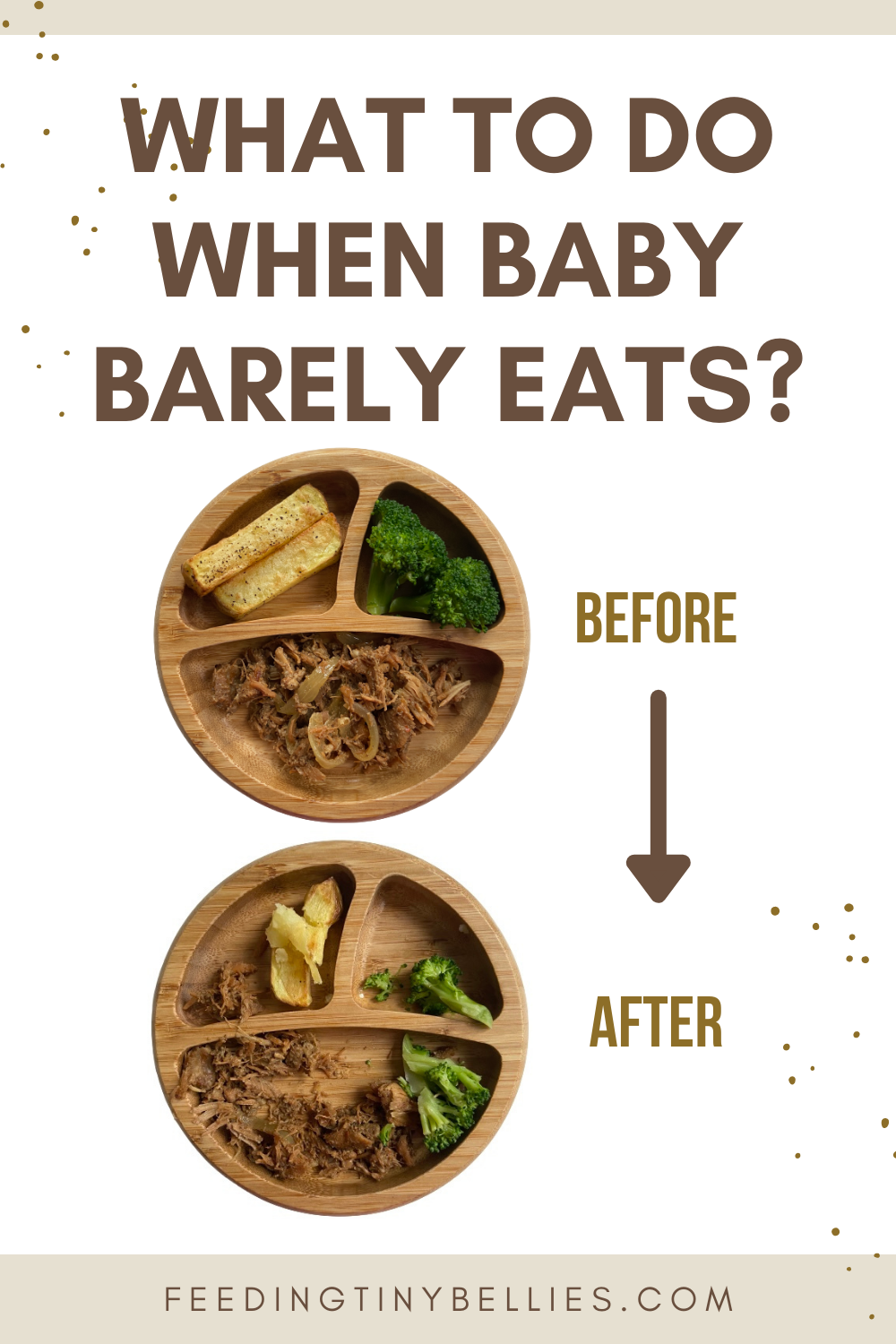 What to do when baby barely eats a meal?