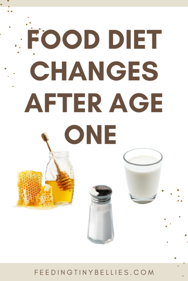 Food diet changes after age one