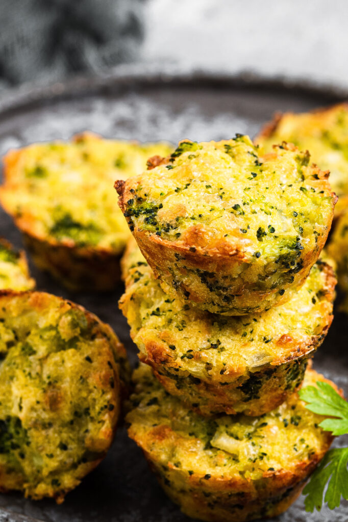 Broccoli and Cheese Bites - Feeding Tiny Bellies