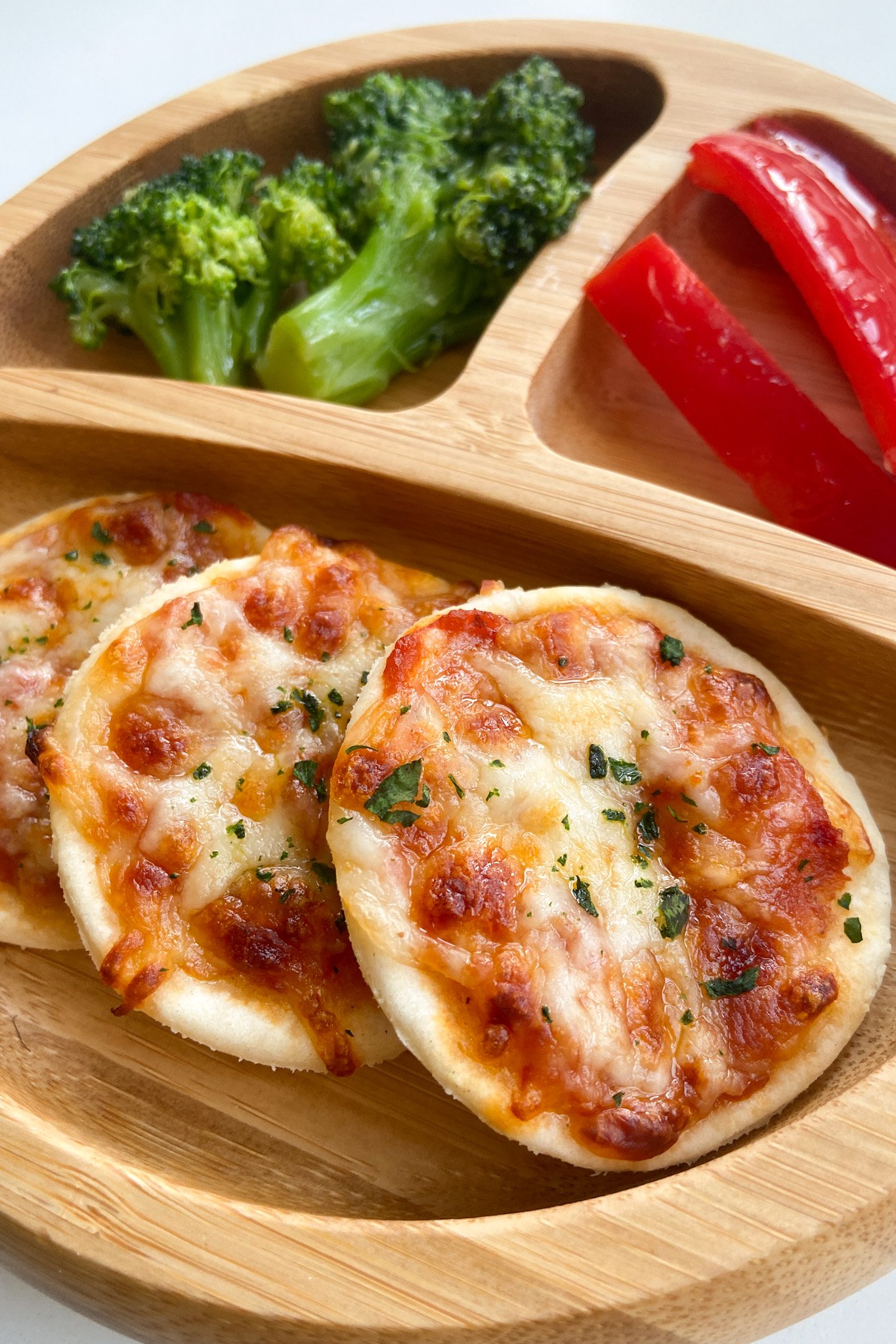 4 Ingredient Mini Pizza Recipe - Midwest Foodie