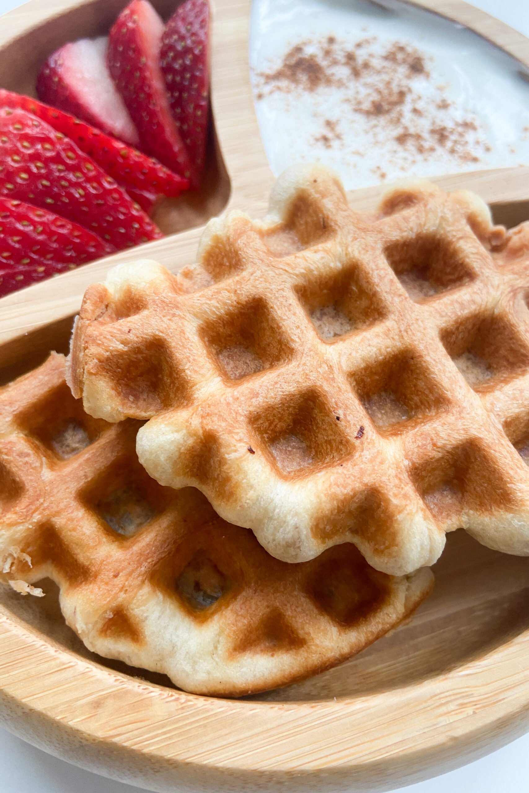 Freezer-Friendly Spinach Waffles for Baby + Toddler - Baby Foode