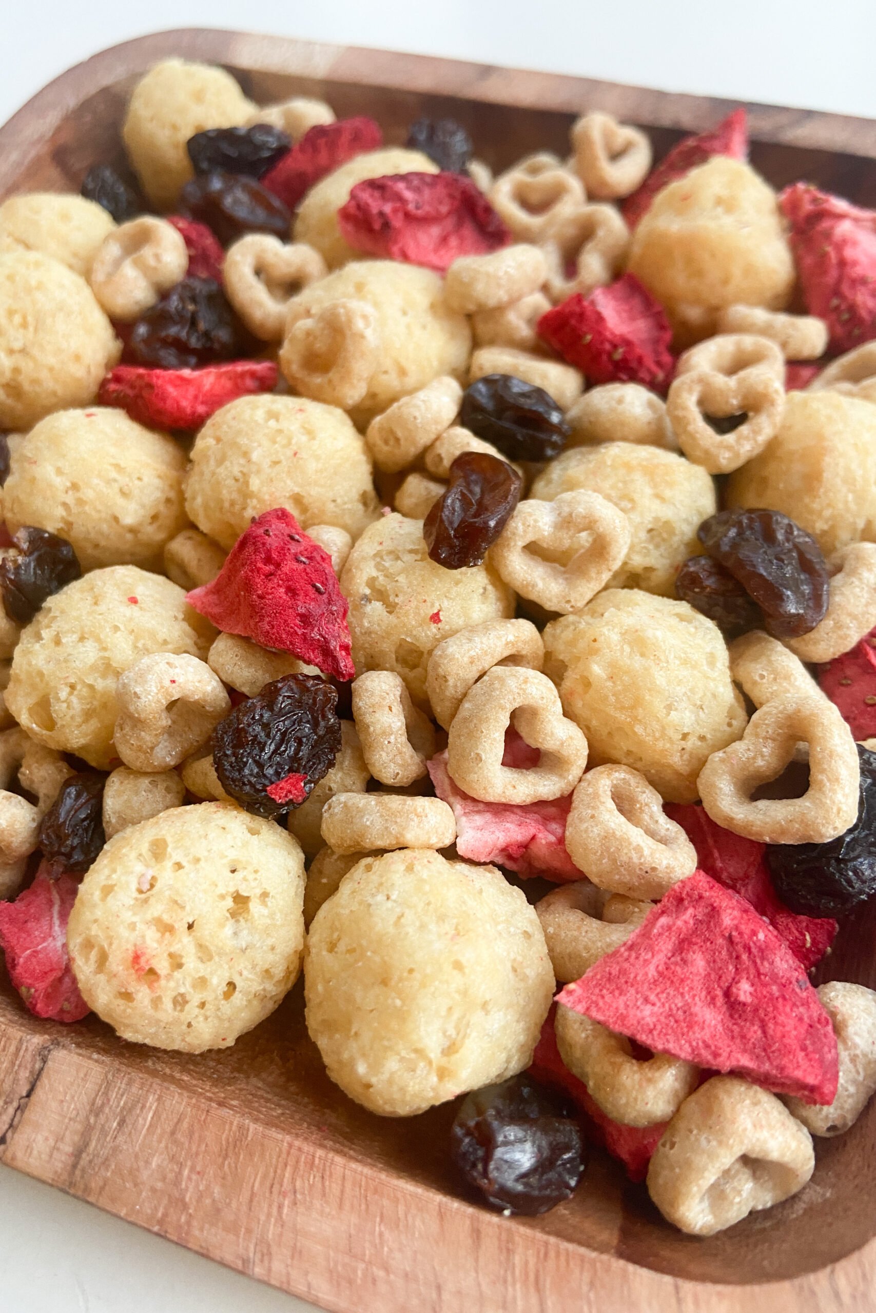 Valentines day snack mix