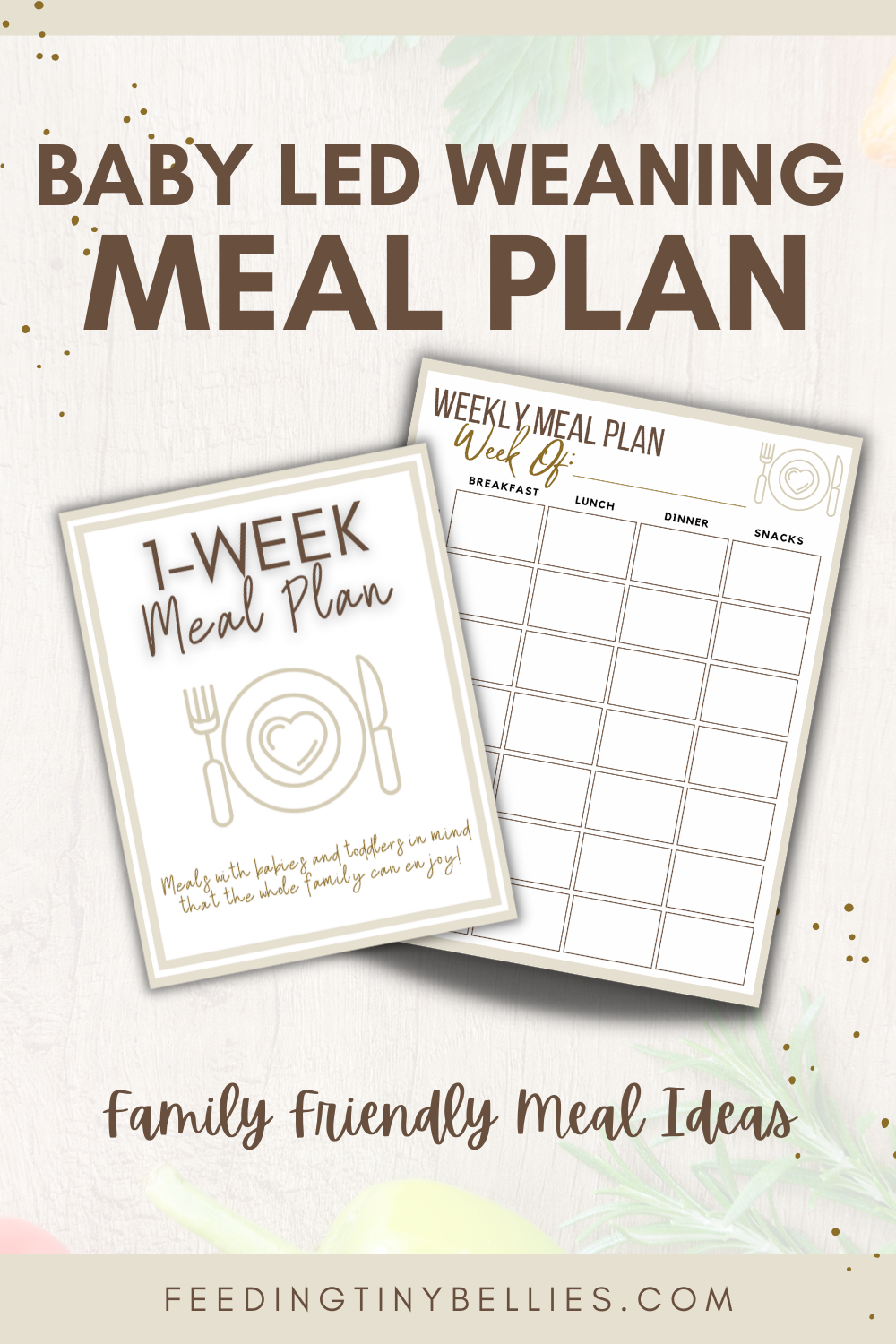 BLW Meal Plan