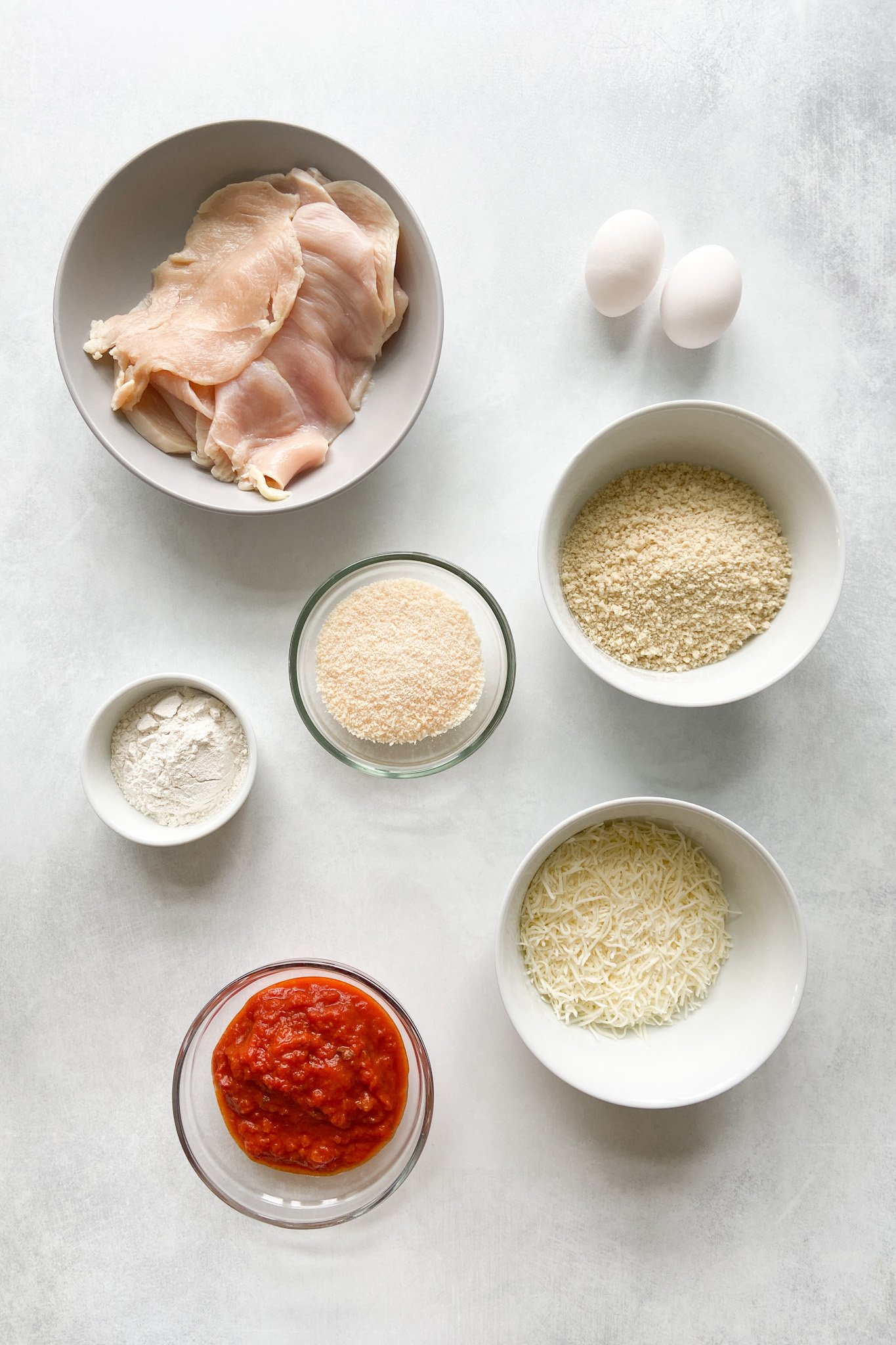 Ingredients-to-make-chicken-parmesan