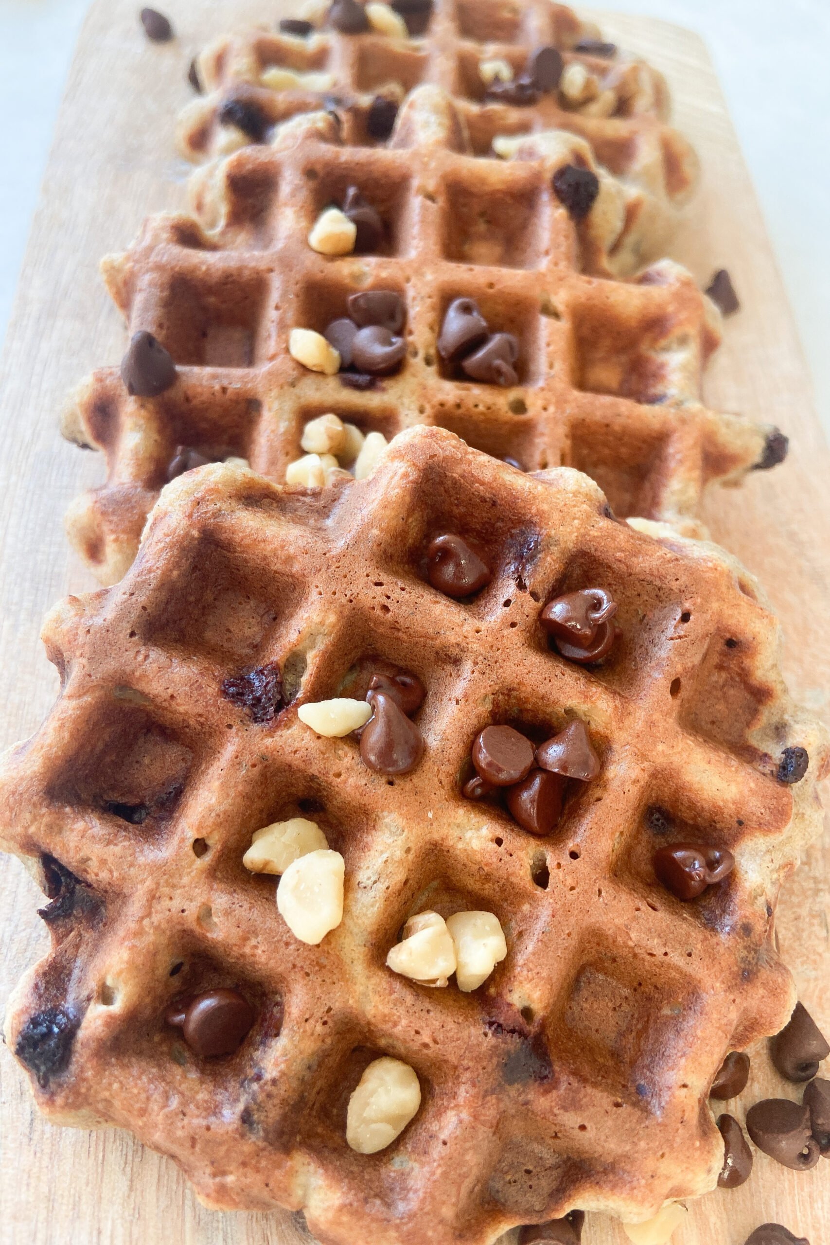 Stuffed Croffles (Croissant Waffles) - Feeding Tiny Bellies