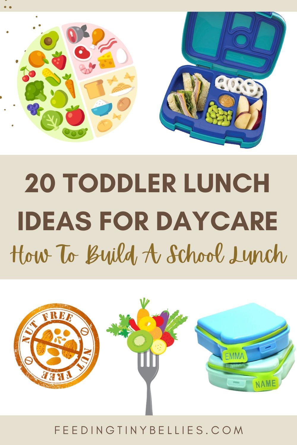 20 Toddler Lunch Ideas For Daycare - Feeding Tiny Bellies