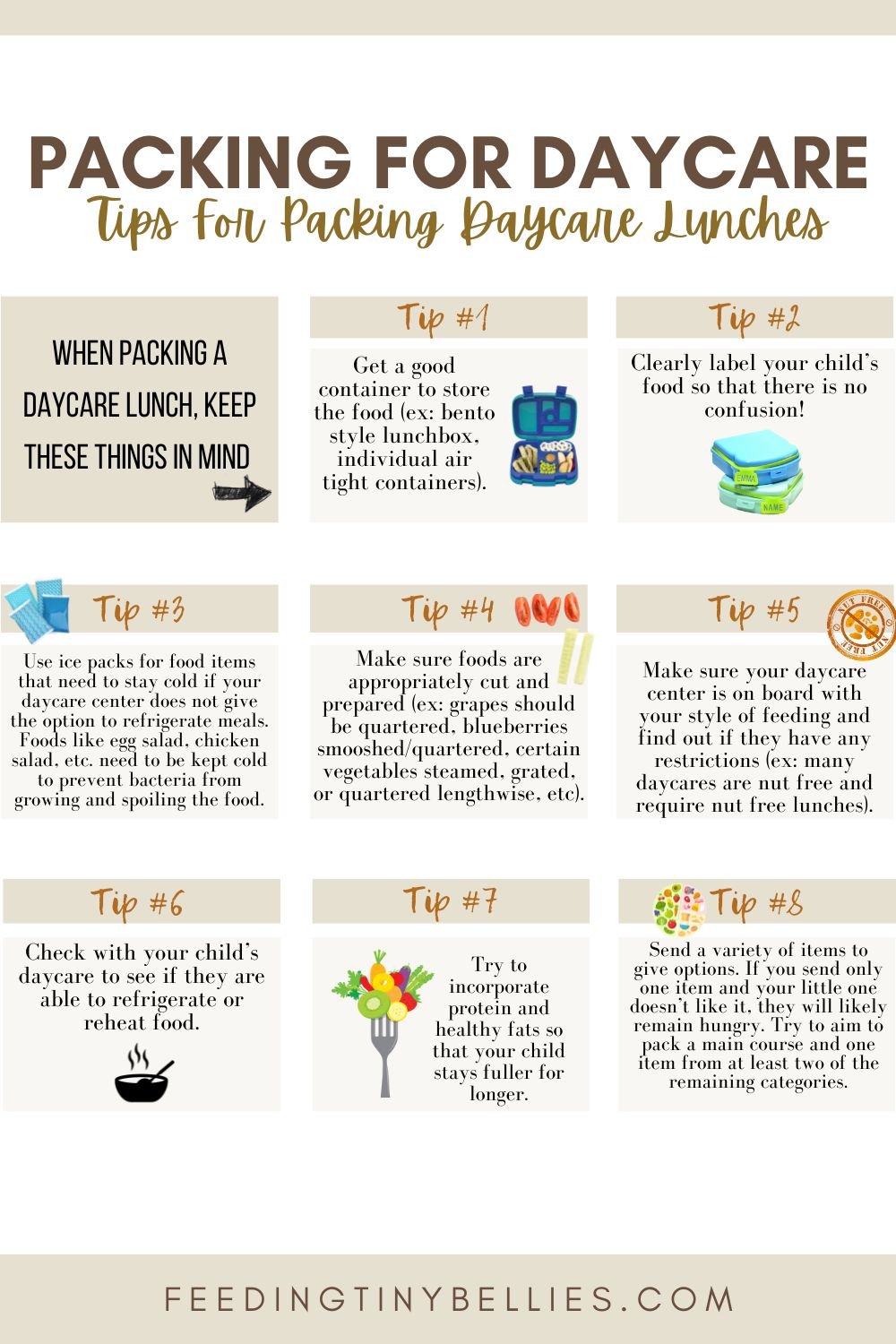 12 On the Go Toddler Lunch Ideas for Daycare or Preschool · Urban