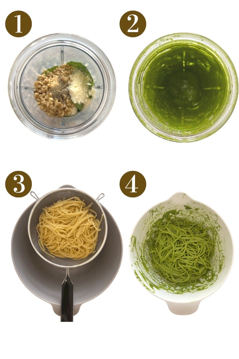 Steps to make hulk pasta