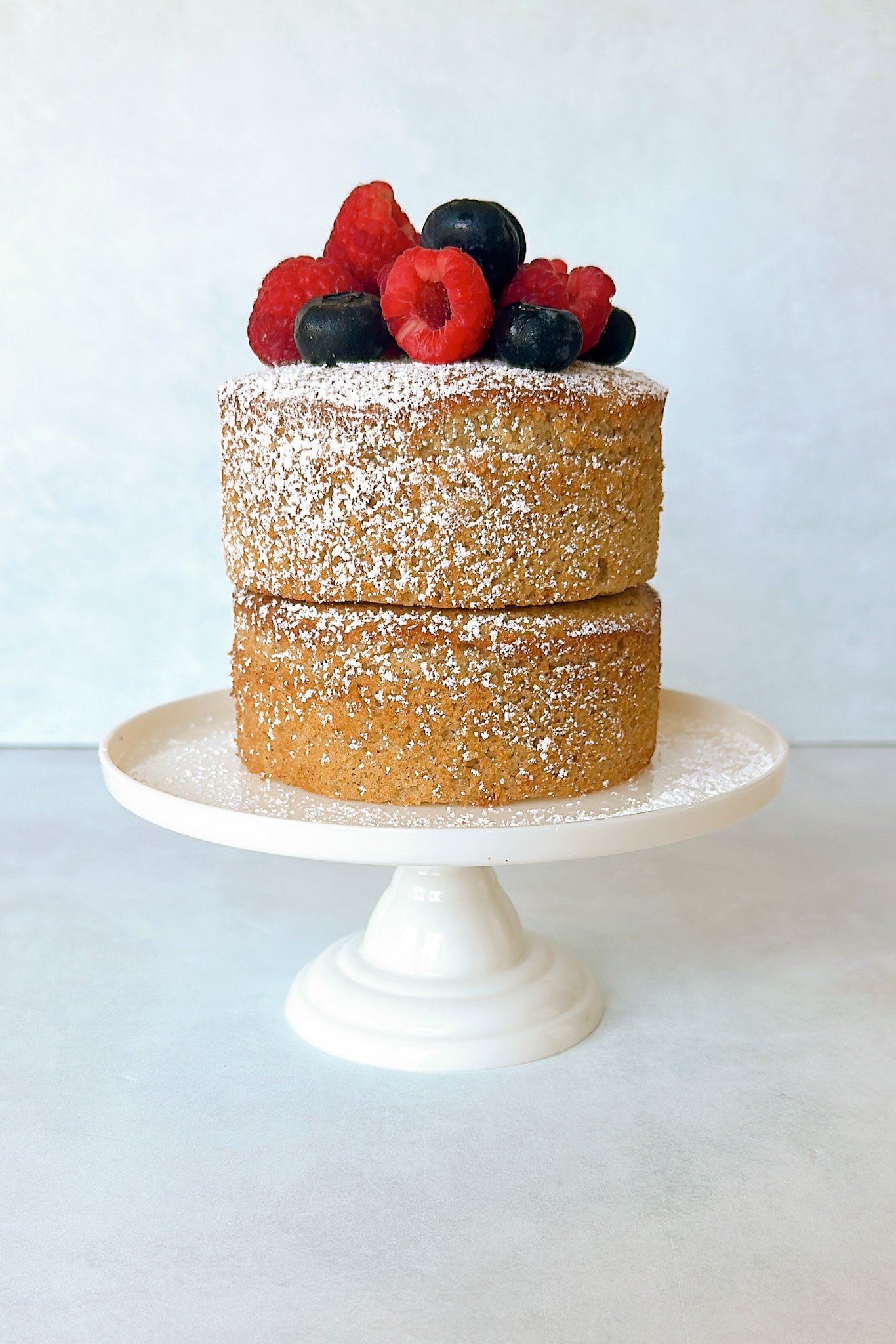 Almond Flour Vanilla Cake - Eat With Clarity