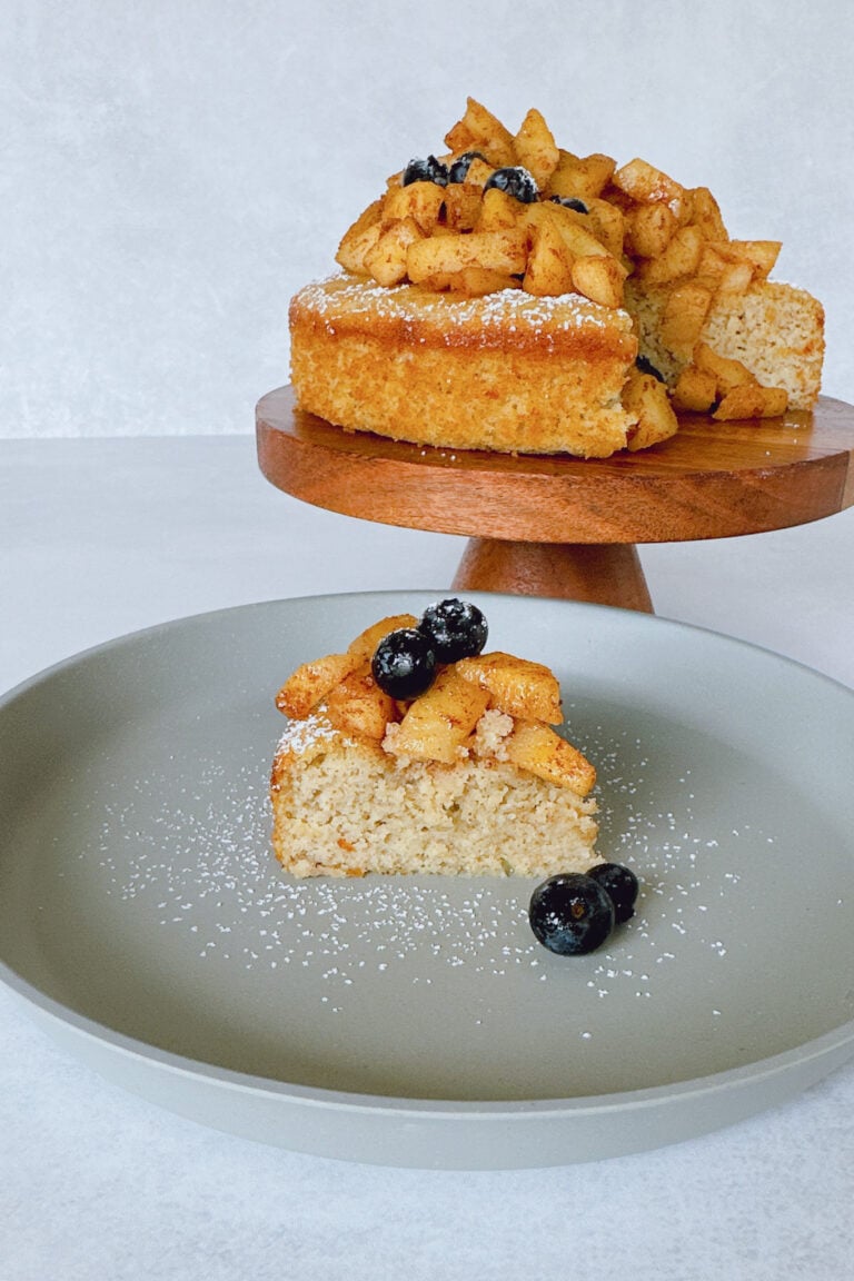 Almond Flour Apple Cake (Smash Cake) Feeding Tiny Bellies