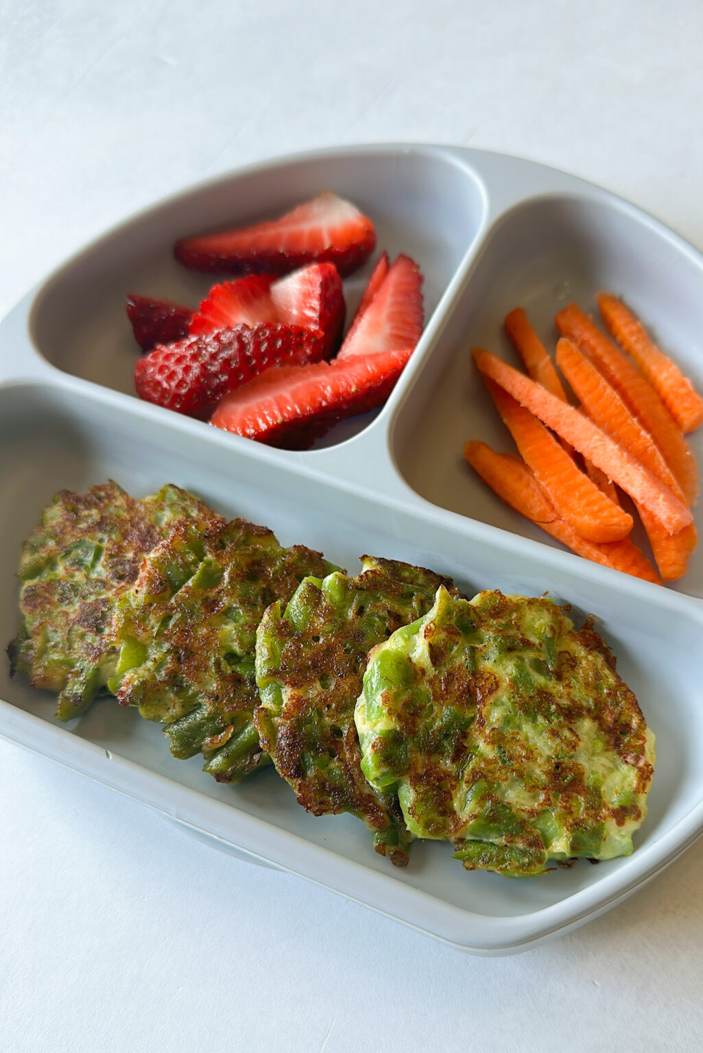 Green Bean Fritters Feeding Tiny Bellies