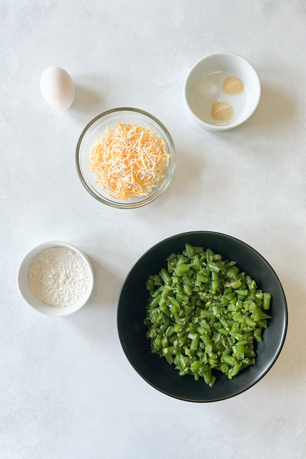 Green Bean Fritters - Feeding Tiny Bellies