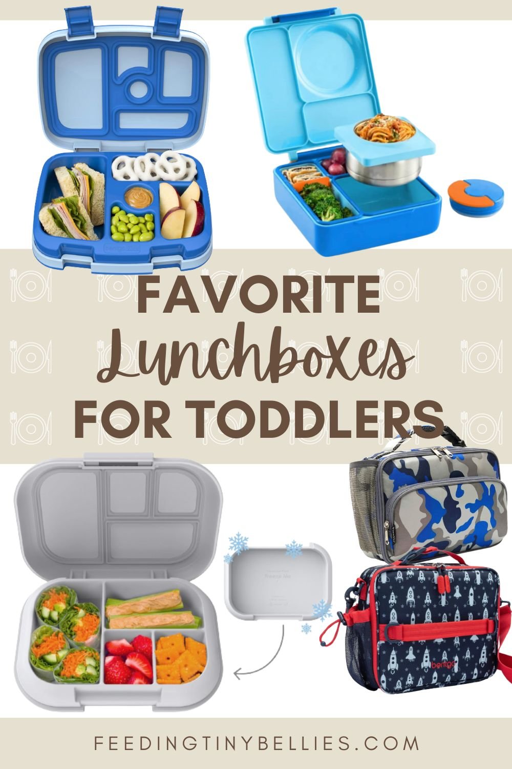 Favorite lunchboxes for toddlers.