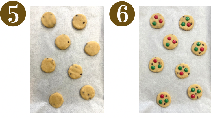 Steps to make almond cookies. Specifics provided in recipe card