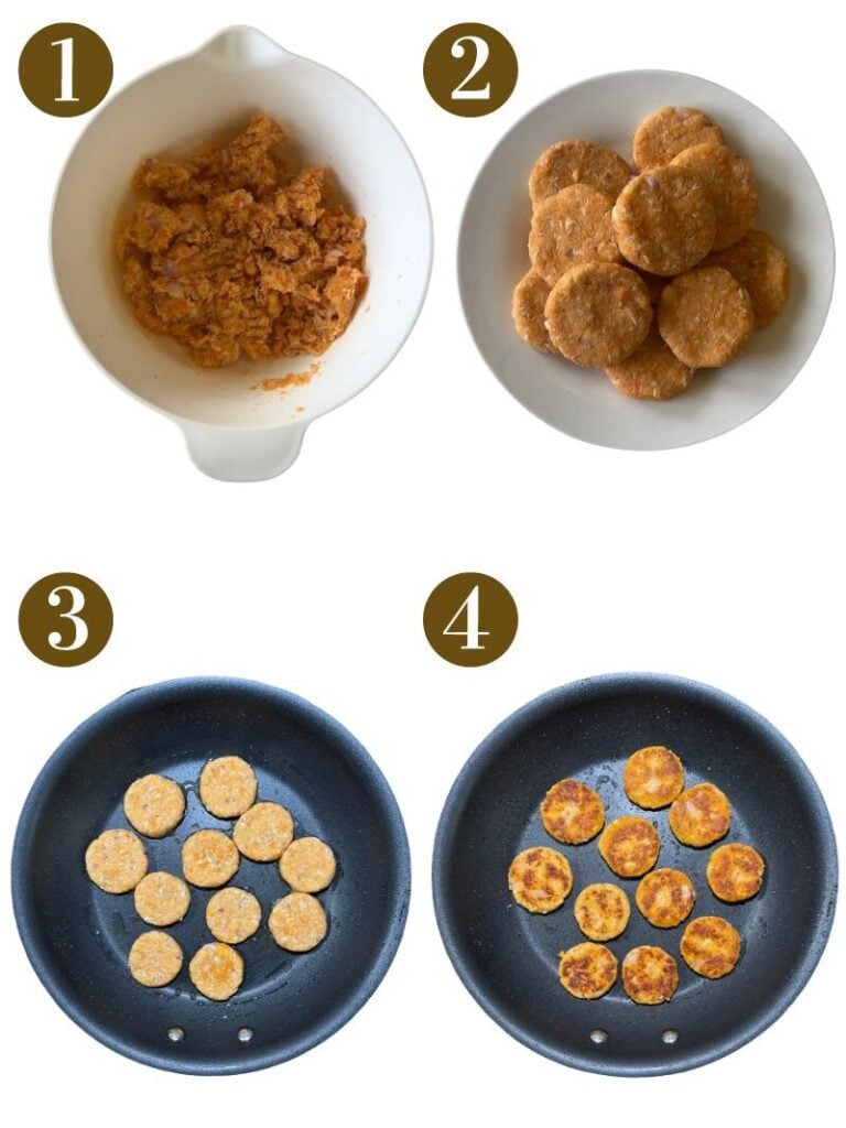 Salmon Sweet Potato Patties - Feeding Tiny Bellies