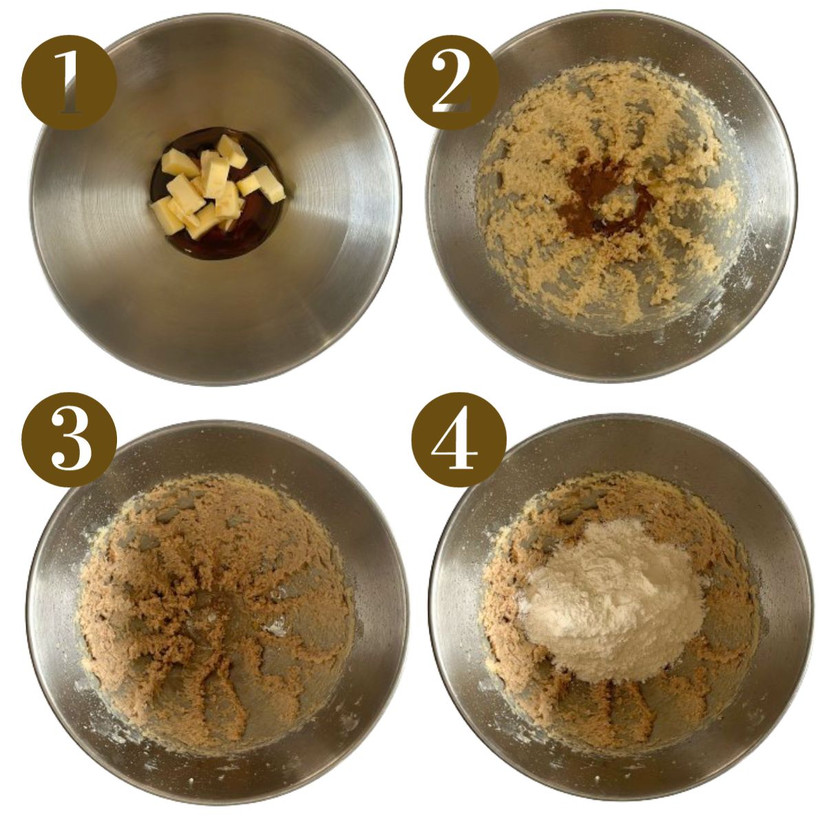 Steps to make homemade animal crackers.