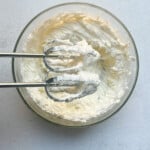 Maple syrup cream cheese frosting.