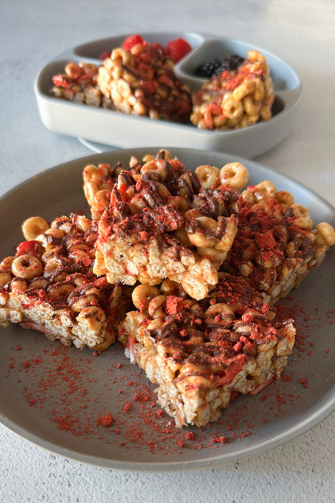 Cheerio cereal bars.