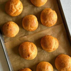 Cottage cheese buns.