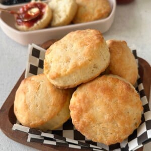 Cottage cheese high protein biscuits.