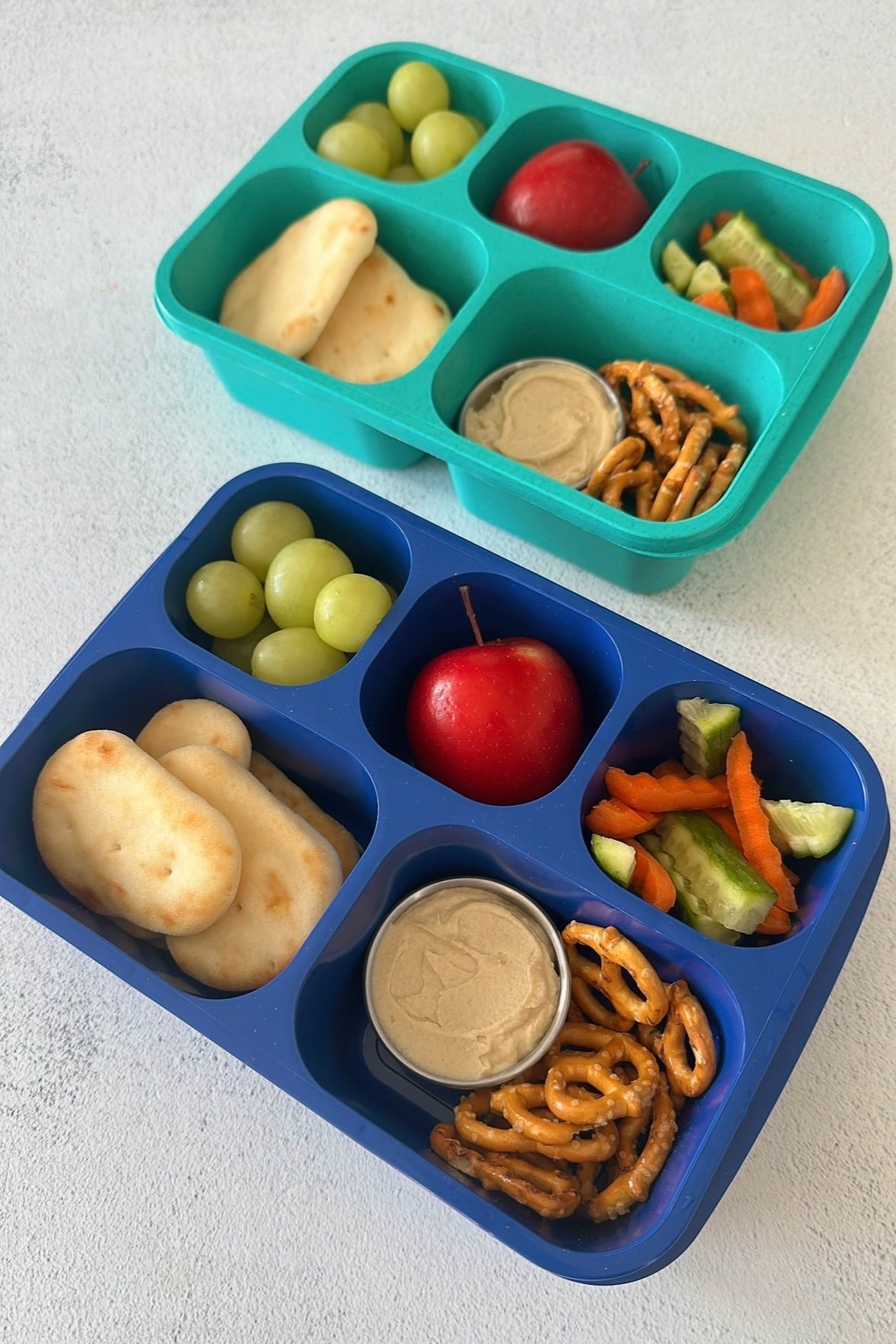 Hummus bento box.