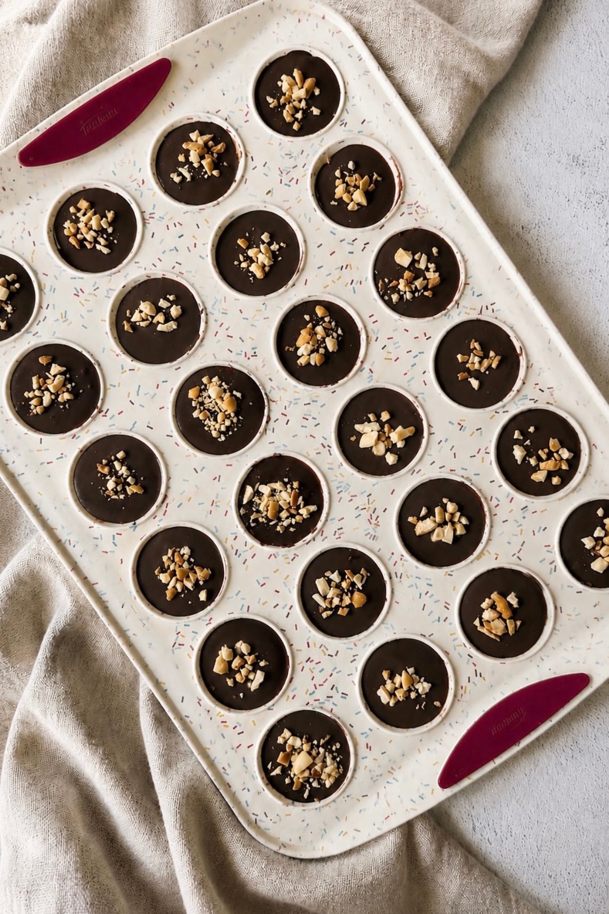 Peanut butter yogurt bites.