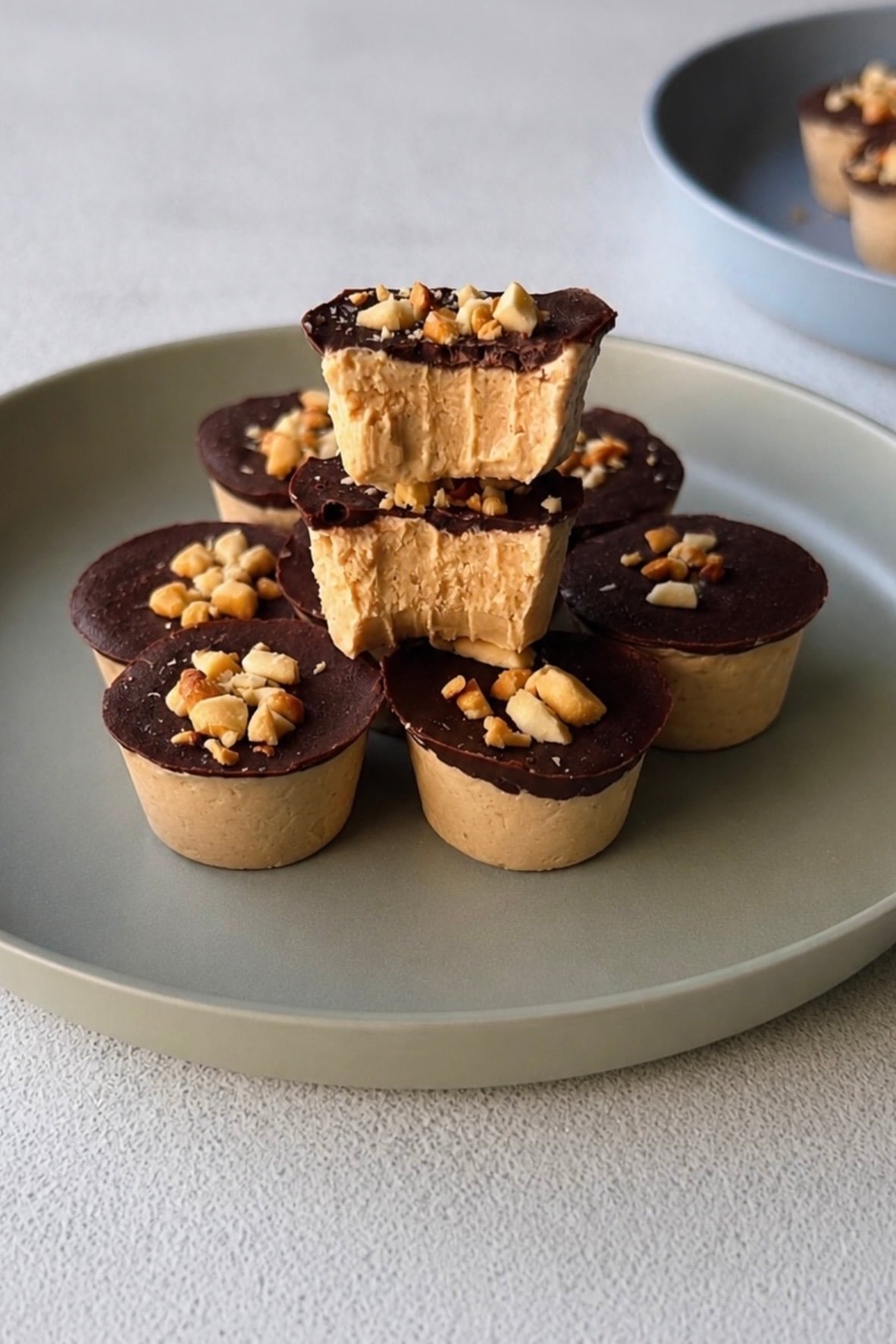 Peanut butter yogurt bites.