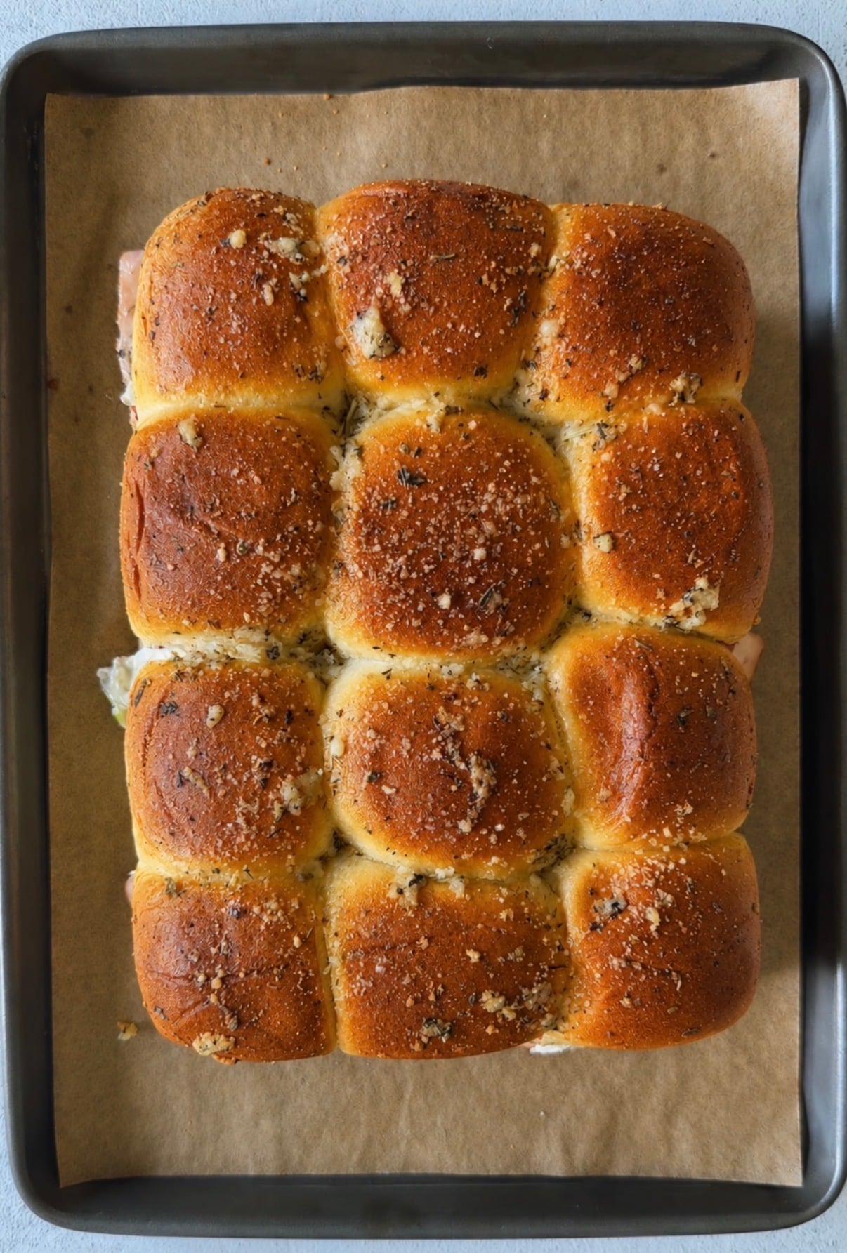 Italian grinder sliders.