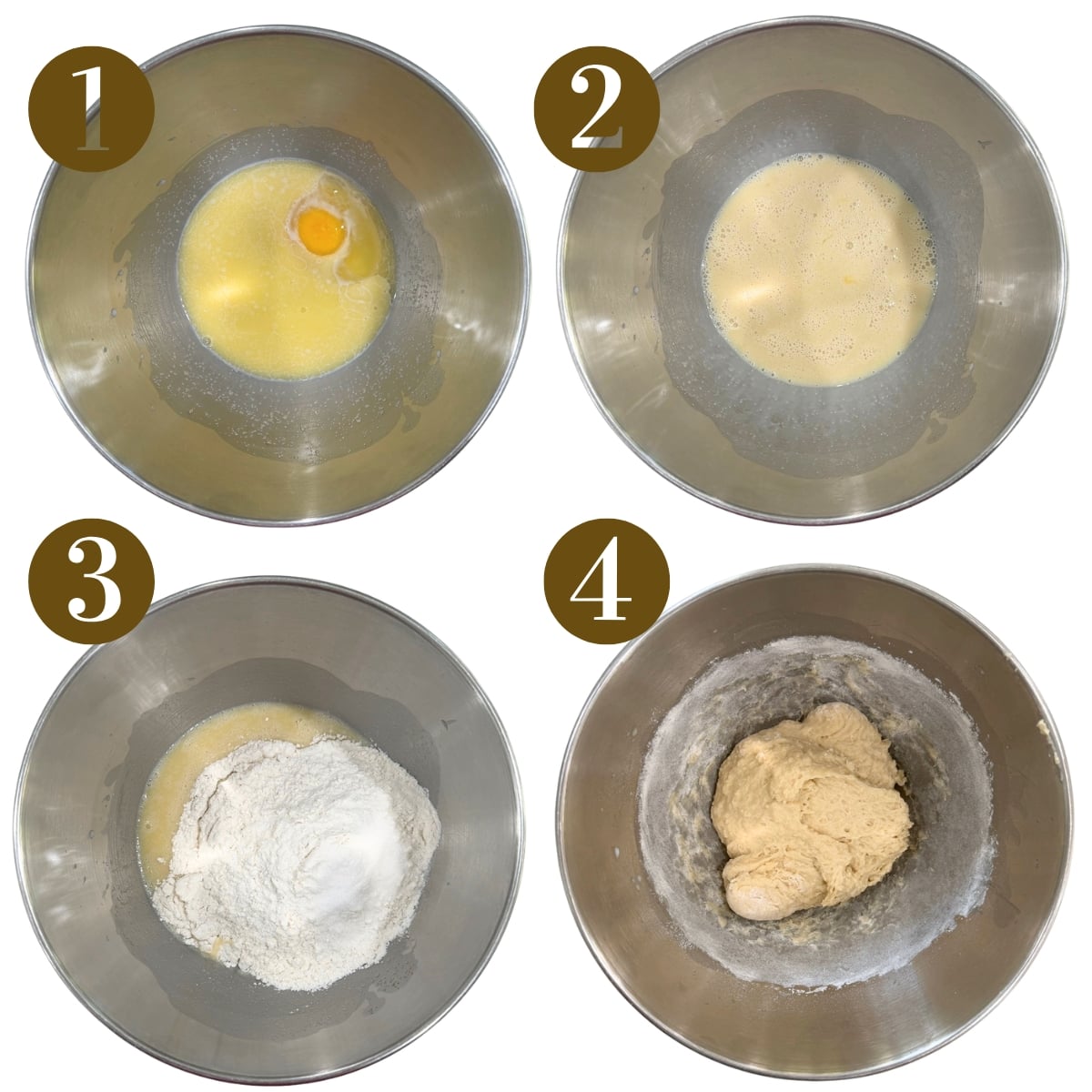 Steps to make homemade chicken minis.